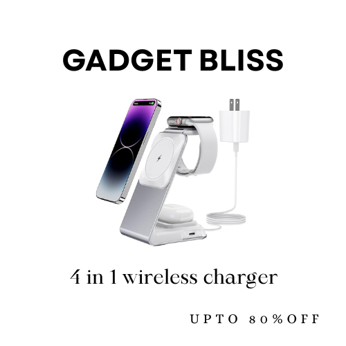 4 in 1 Wireless 10000MAH Charging Station